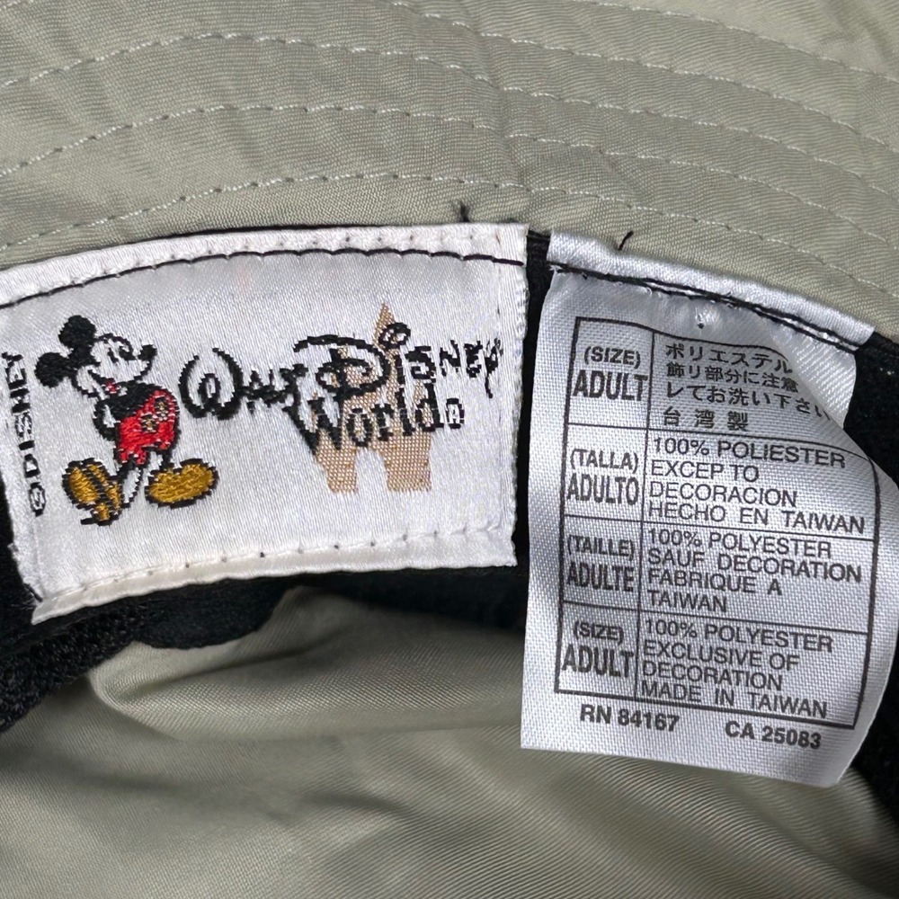 Walt Disney World Boonie Safari‎ Bucket Hat Tan Vent Adjustable Adult Disney - Picture 3 of 4